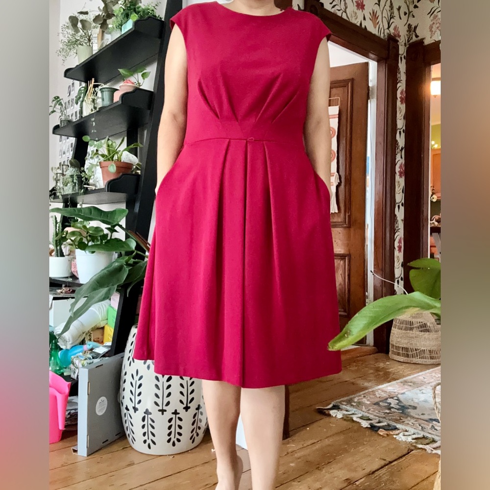Red dress